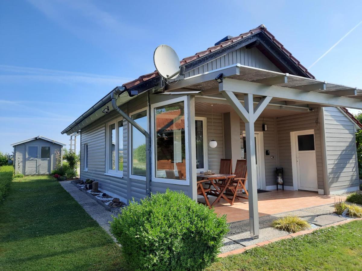 Ferienhaus Am Weserberglandsee Lauenforde Dış mekan fotoğraf